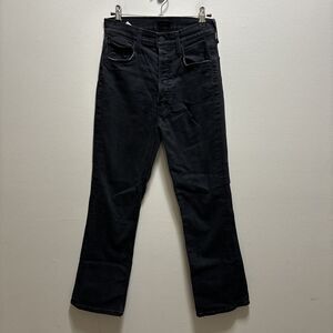 Mother Jeans Women's Size 27 Denim The Tripper Flare In Not Guilty Black